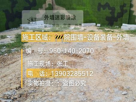 武清迷彩漆喷涂方法（通用 + 数码专项